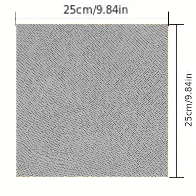 Reusable Microfiber Cleaning Cloths for Kitchen, Dishes, Glass, Streak-Free & Oil-Resistant