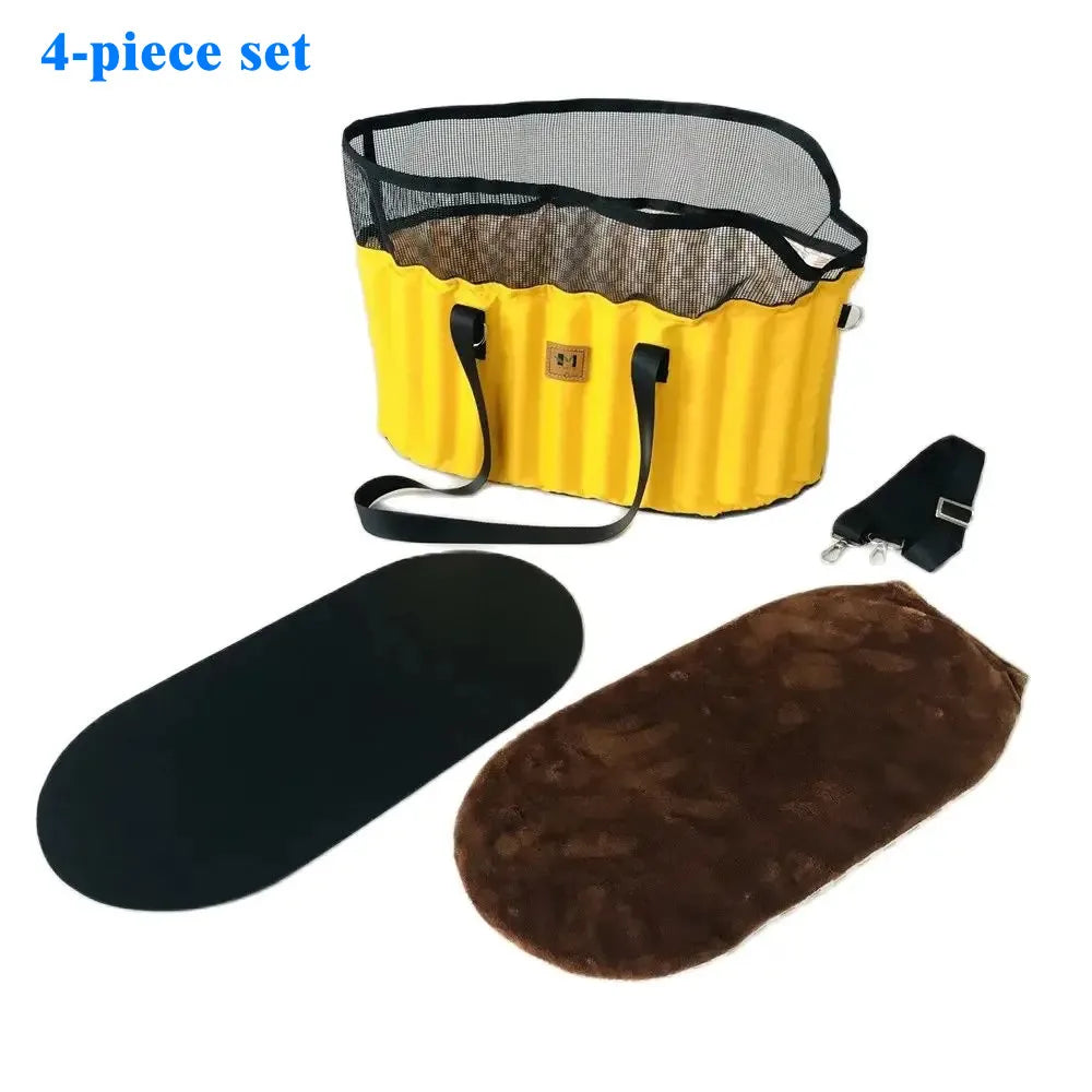 Portable Pet Carrier Bag - Comfortable Crossbody Shoulder Bag