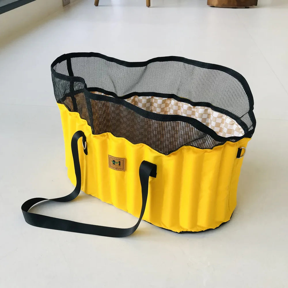 Portable Pet Carrier Bag - Comfortable Crossbody Shoulder Bag
