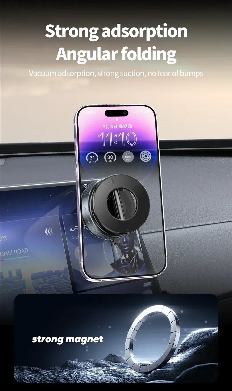 Strong Magnetic Phone Holder Foldable Design 360° Adjustable