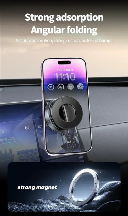 Strong Magnetic Phone Holder Foldable Design 360° Adjustable