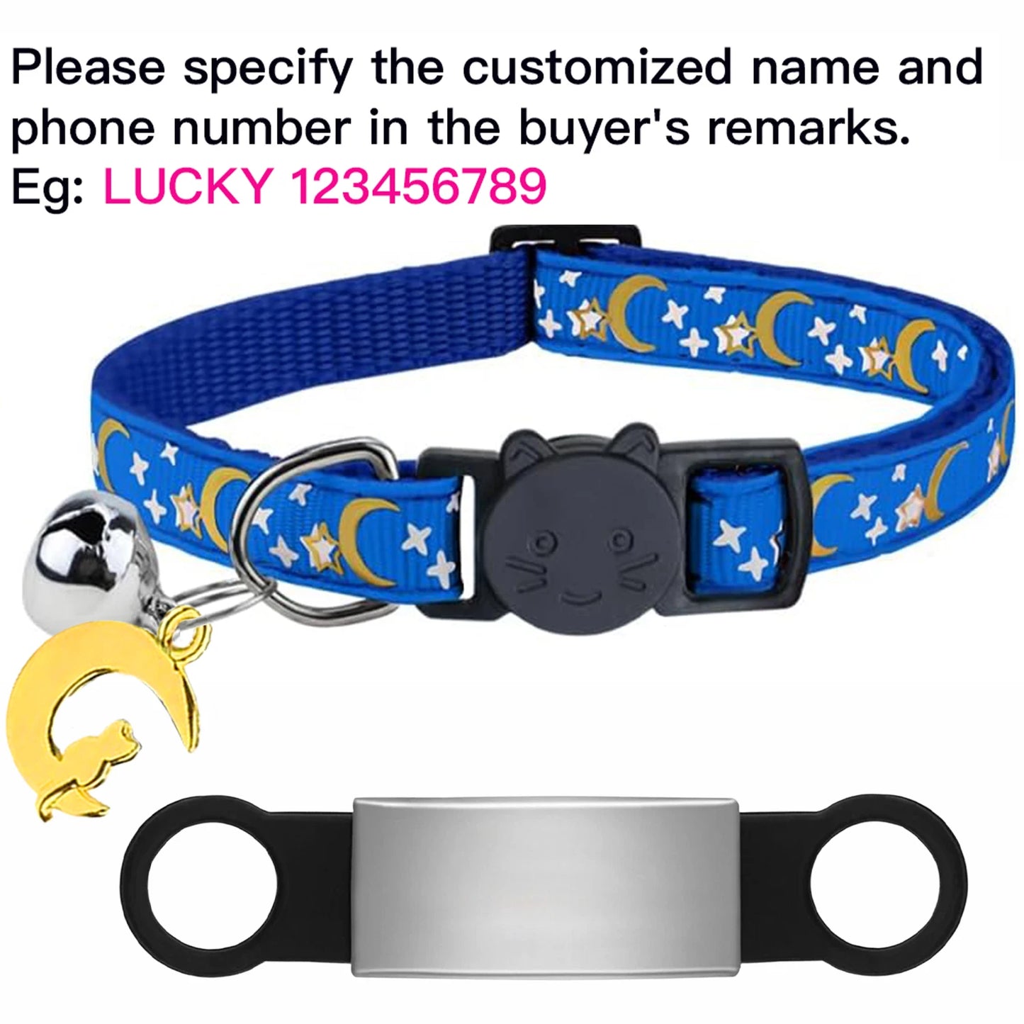 Customized Glow In The Dark Pet Collar (Free Engraved)