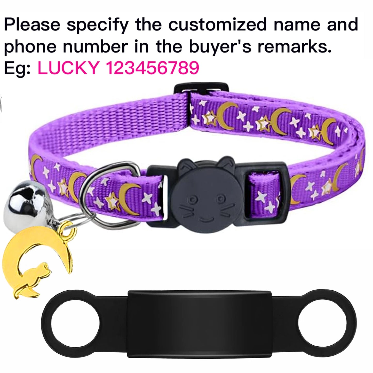 Customized Glow In The Dark Pet Collar (Free Engraved)
