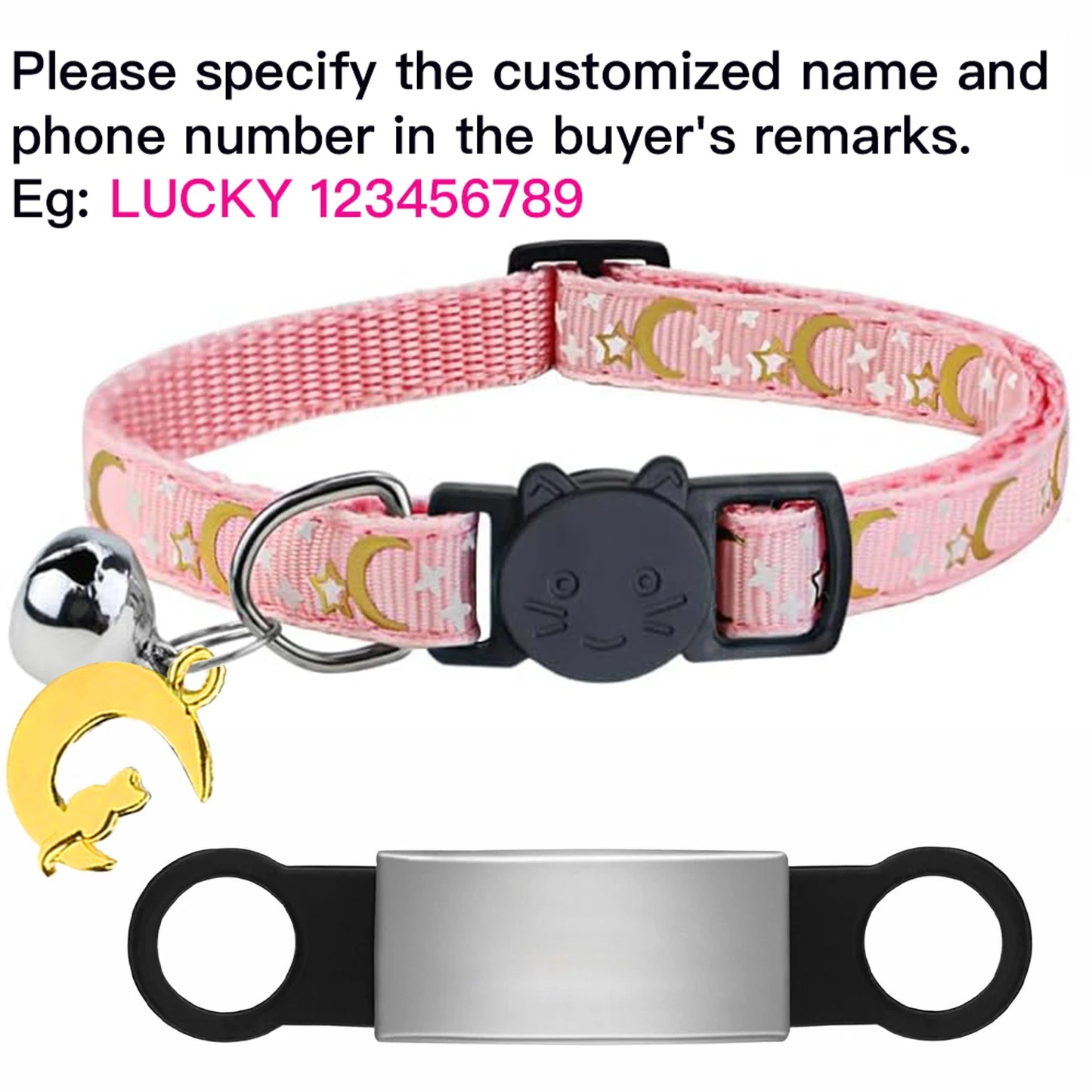 Customized Glow In The Dark Pet Collar (Free Engraved)