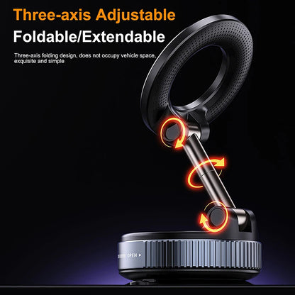 Strong Magnetic Phone Holder Foldable Design 360° Adjustable