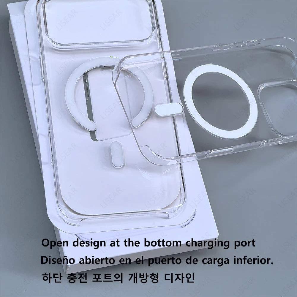 Clear Phone Case For iPhone 17 Air 16 15 14 13 12 Pro Max Mini