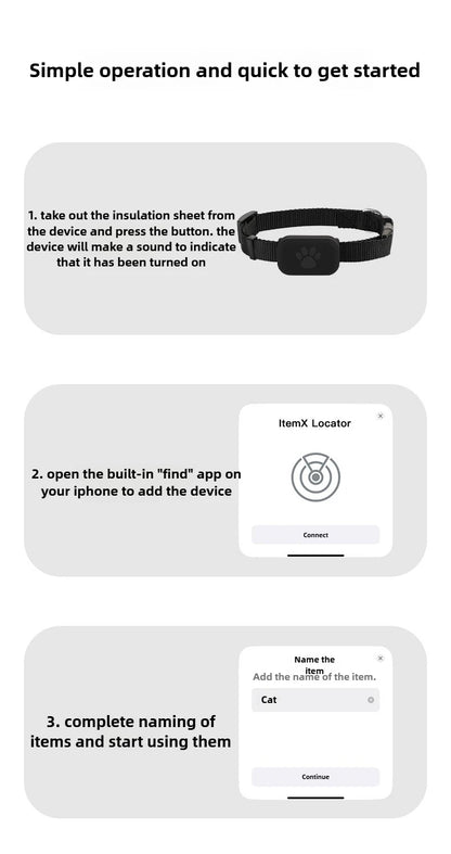 Pet Bluetooth GPS Tracker Alert Collars