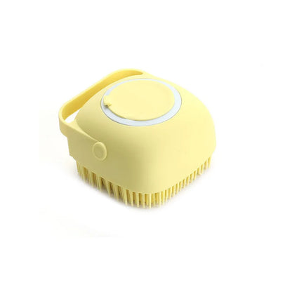 Viral 2 in 1 Pet Shower Brush Massager (Soft Silicone)