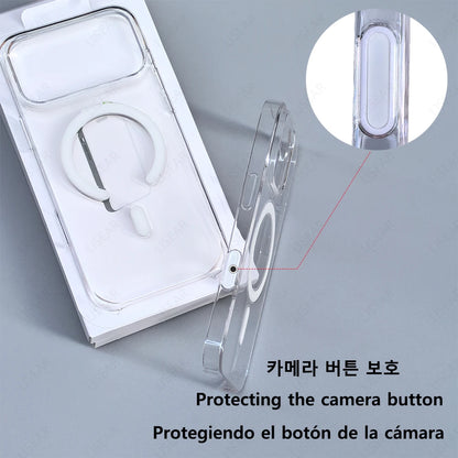Clear Phone Case For iPhone 17 Air 16 15 14 13 12 Pro Max Mini