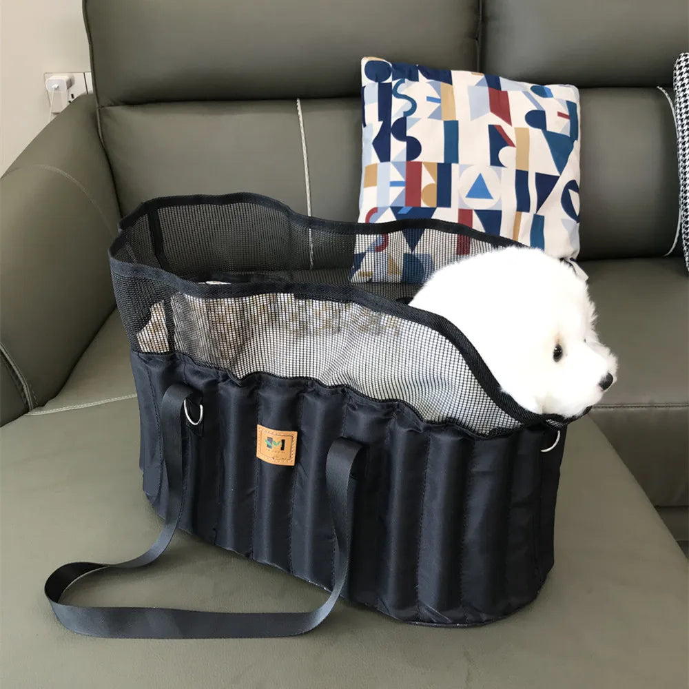 Portable Pet Carrier Bag - Comfortable Crossbody Shoulder Bag