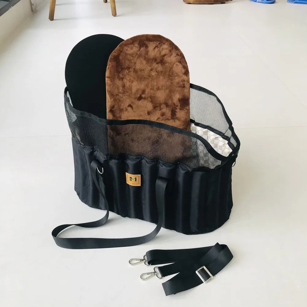 Portable Pet Carrier Bag - Comfortable Crossbody Shoulder Bag