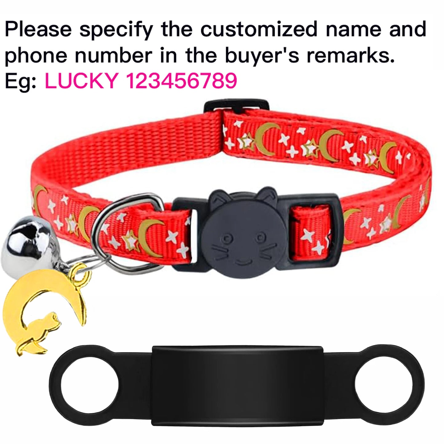 Customized Glow In The Dark Pet Collar (Free Engraved)