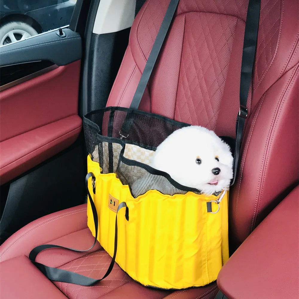Portable Pet Carrier Bag - Comfortable Crossbody Shoulder Bag