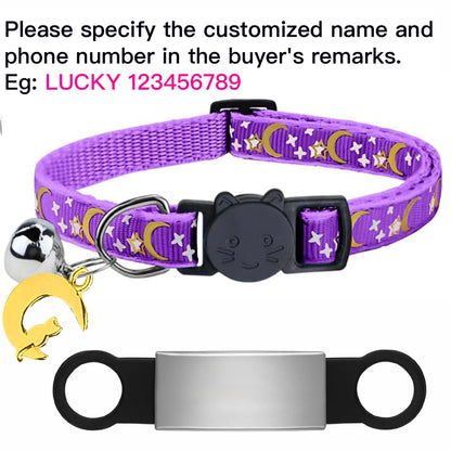 Customized Glow In The Dark Pet Collar (Free Engraved)